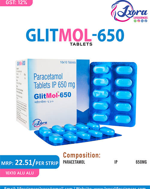GLITMOL - 650 TAB