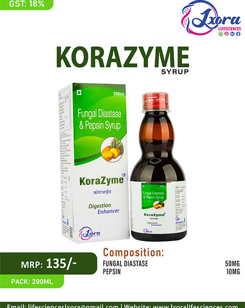 KORAZYME SYP 200ML