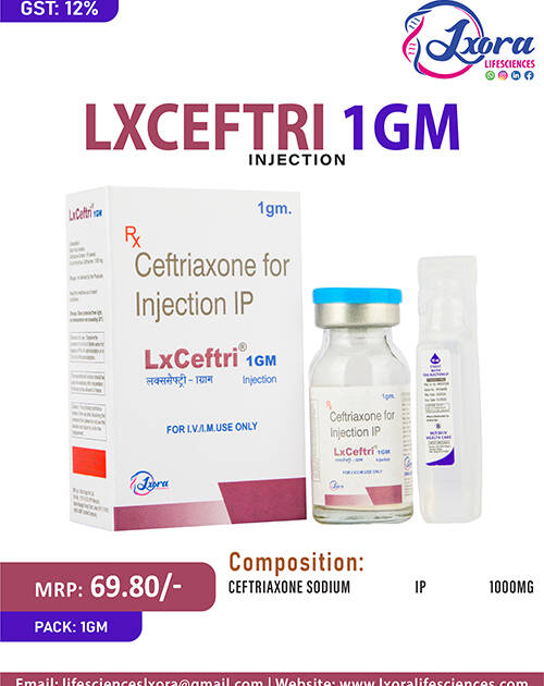 LXCEFTRI 1GM