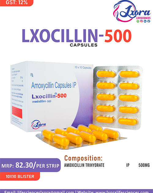 LXOCILLIN-500 CAP