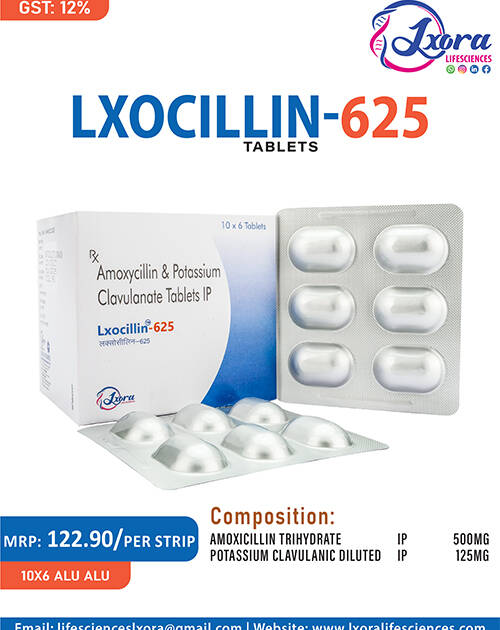 LXOCILLIN-625 TAB