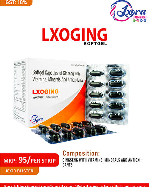 LXOGING CAP SOFTGEL
