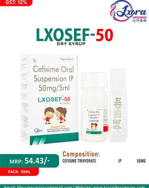 LXOSEF -50  SUSP