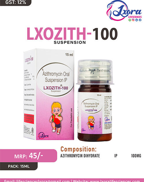 LXOZITH-100 SUSP