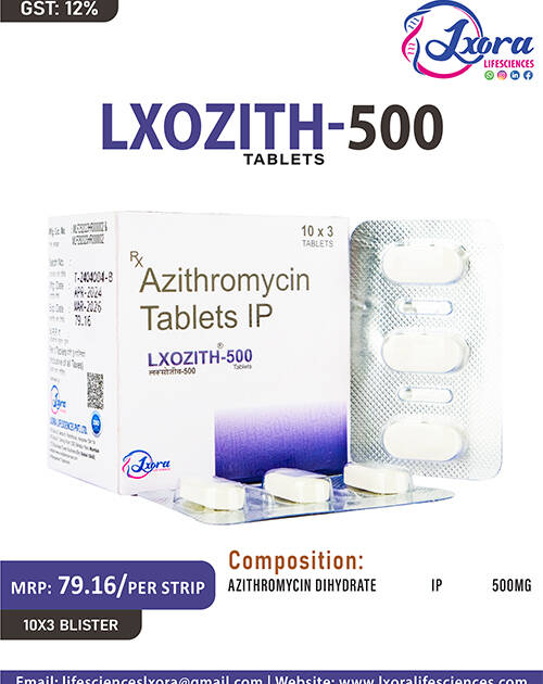 LXOZITH-500 TAB