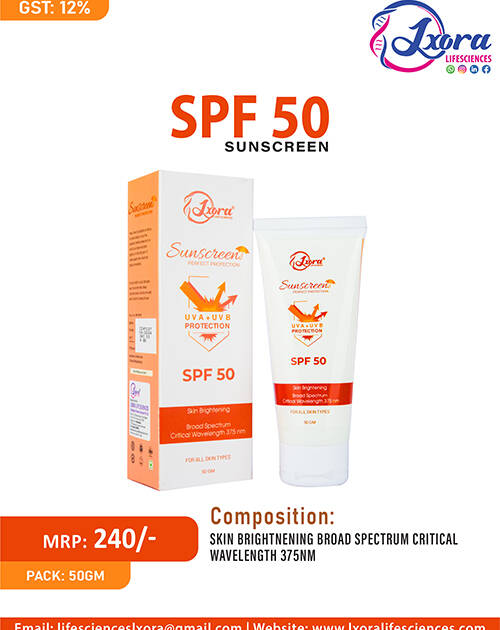SUNSCREEN LOTION SCF50
